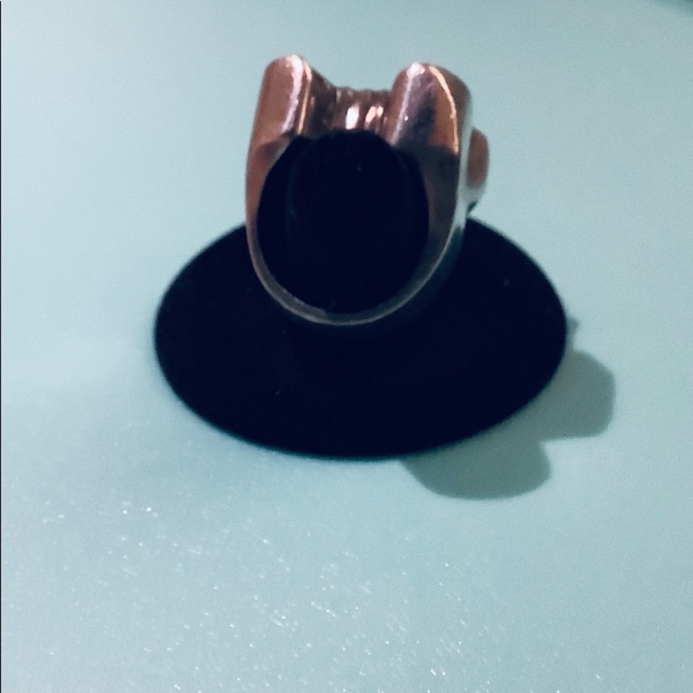 Vintage 100% Solid Sterling Silver Ring - image 5